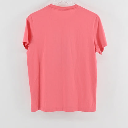 Psycho Bunny Mens Serge Embroidered Graphic Tee Size S Pink Pima Cotton Shirt