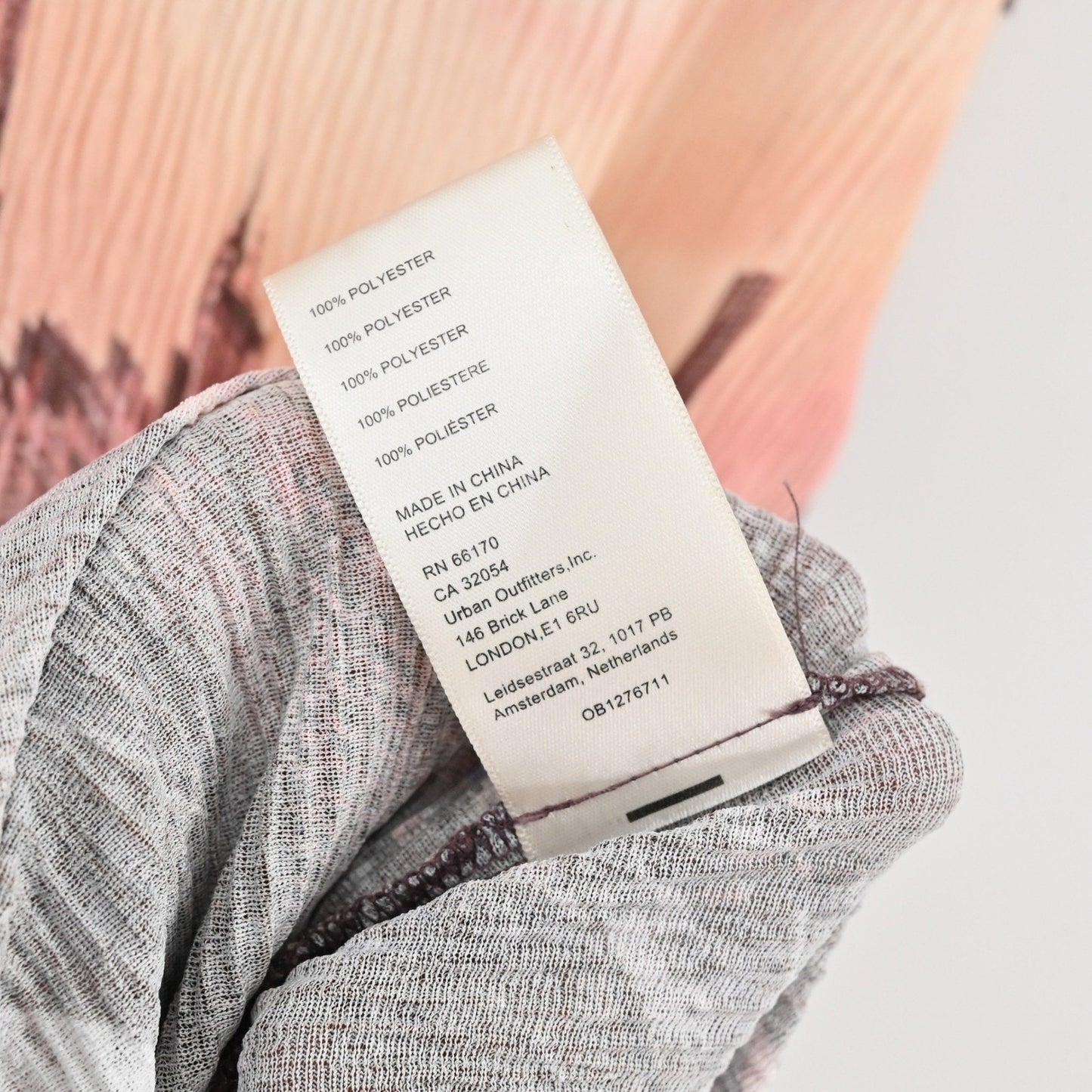 Urban Outfitters Lowkey Sleeveless Midi Dress Sz XL Crinkle Stretch City Skyline