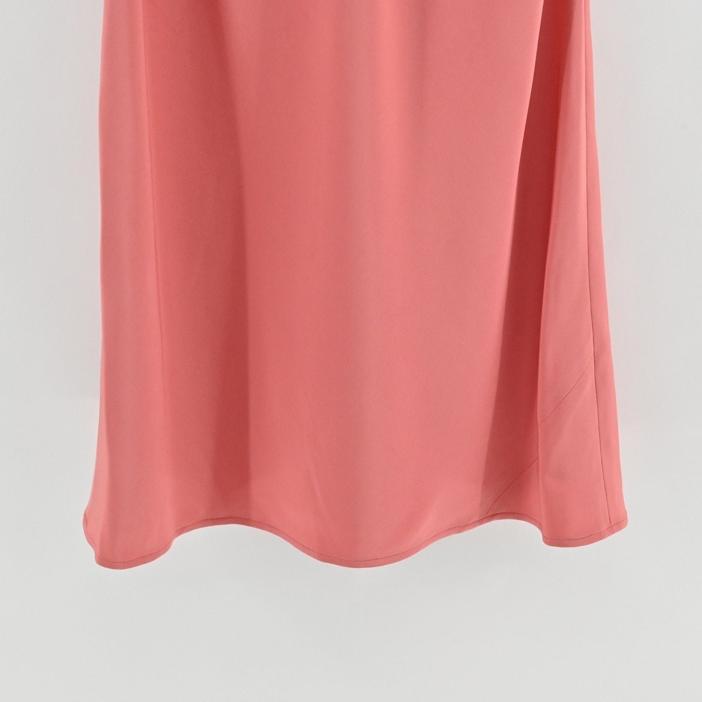 Vtg Ann Taylor Silk Slip Dress Sz 6 Petite Coral Pink Romantic Sleeveless Lined