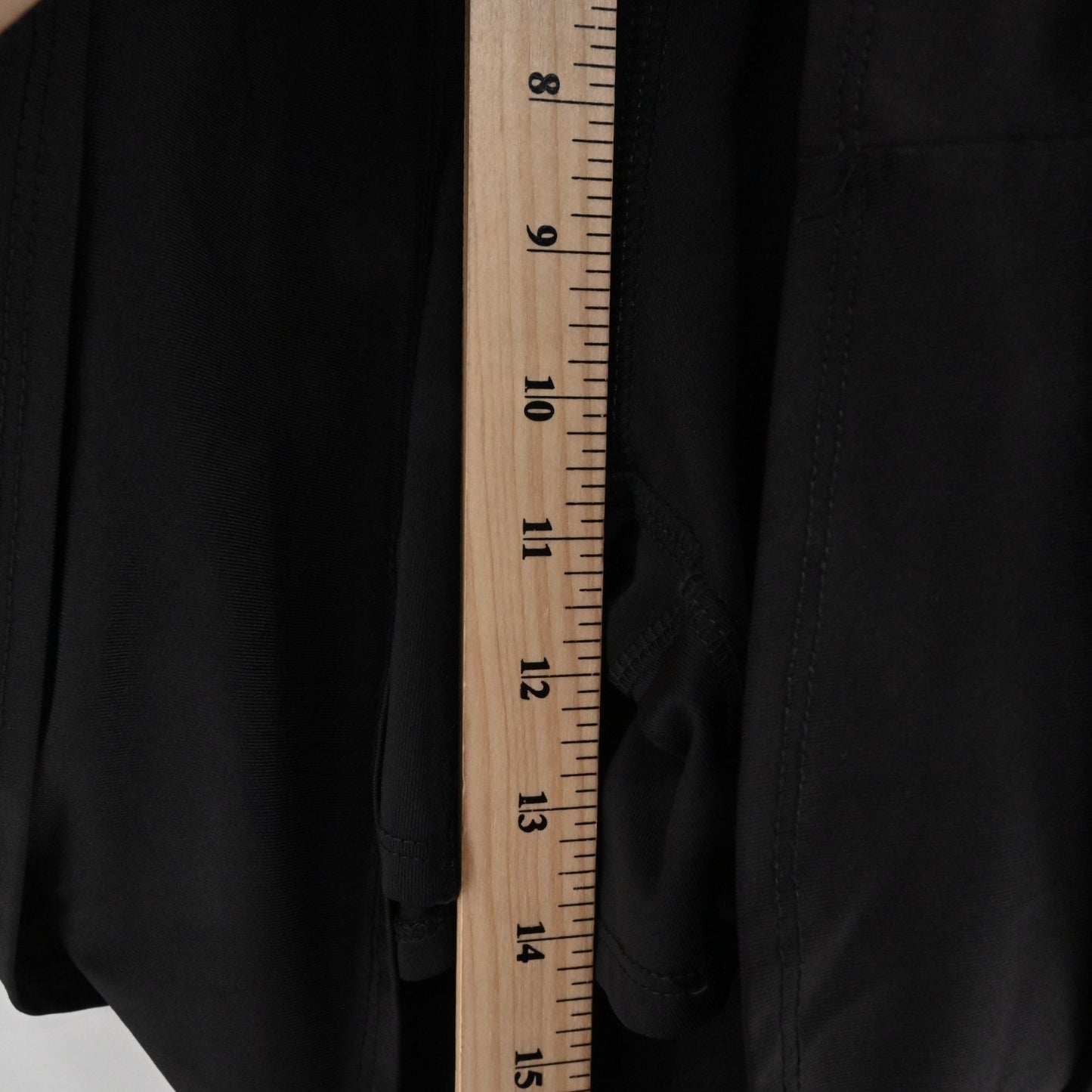 Lucky in Love Scallop Short Golf Skort Size L Black Tennis Athletic Pickle Ball