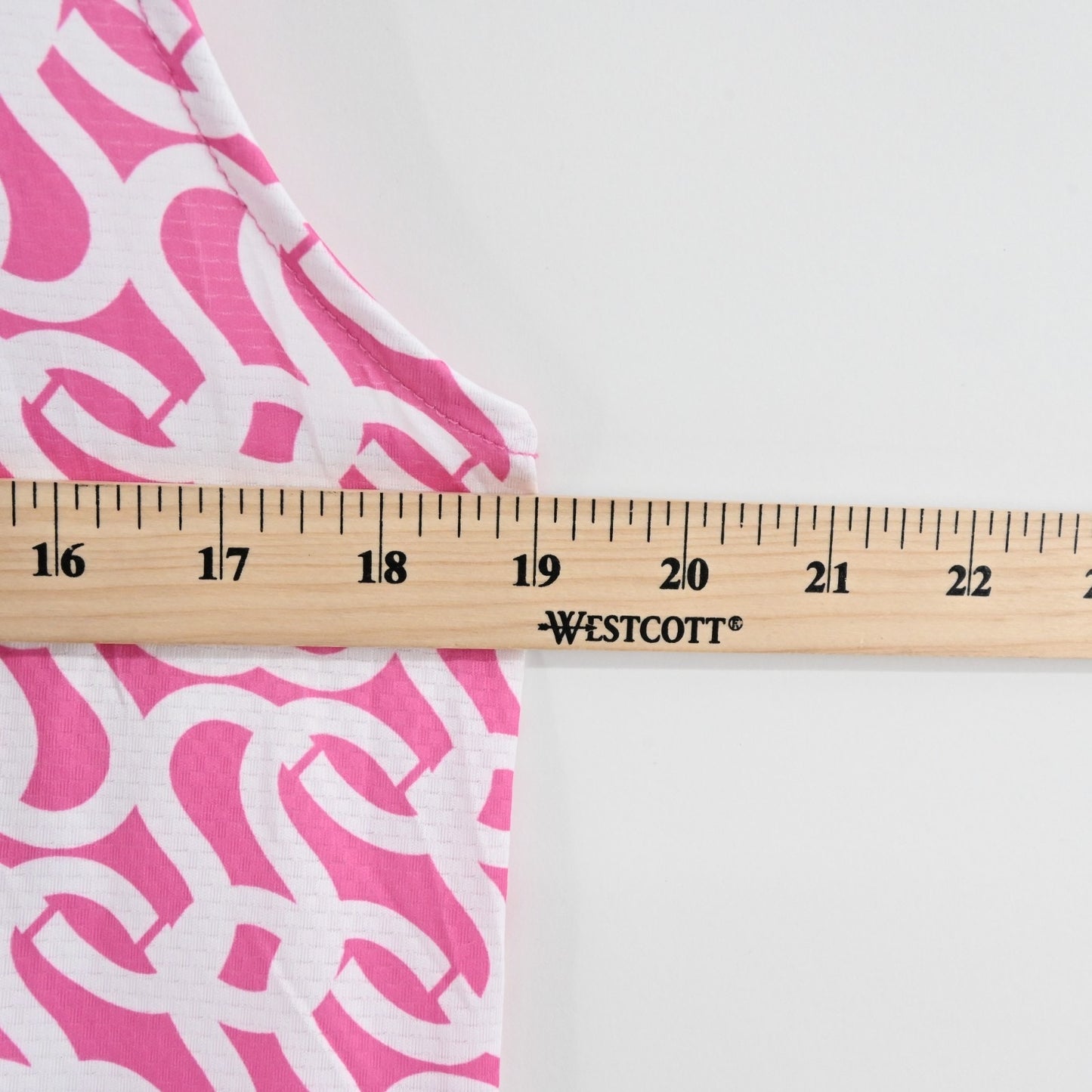 Gottex Studio Geo Pink Sleeveless Dress Size M Athletic Pickleball Tennis Golf