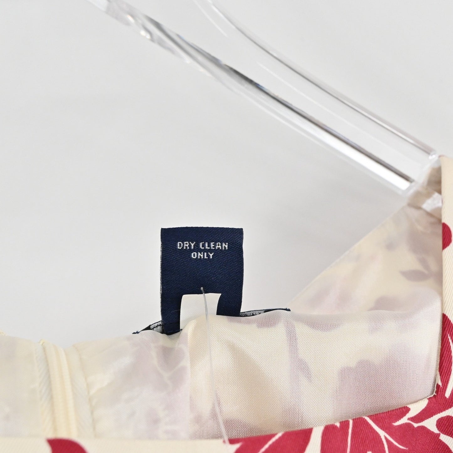 Vtg Ann Taylor Silk Floral Dress Size 6 Sleeveless Red Romantic Garden Party