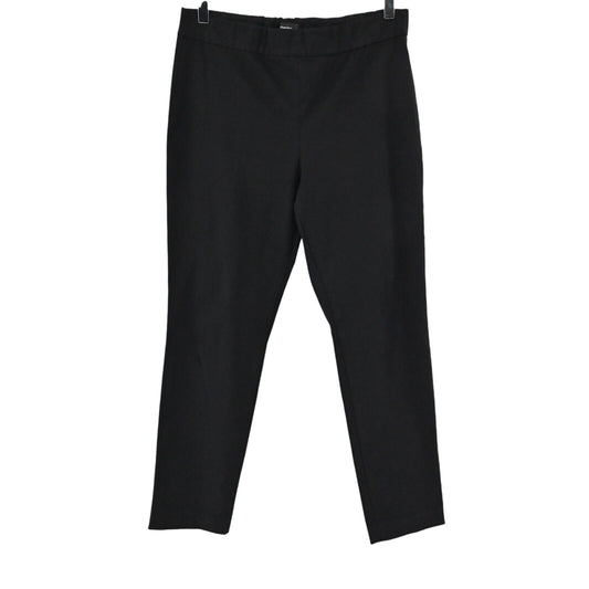 THEORY Pants Womens Size 6 Alettah Dawson Stretch Ankle Pull On Black High Rise