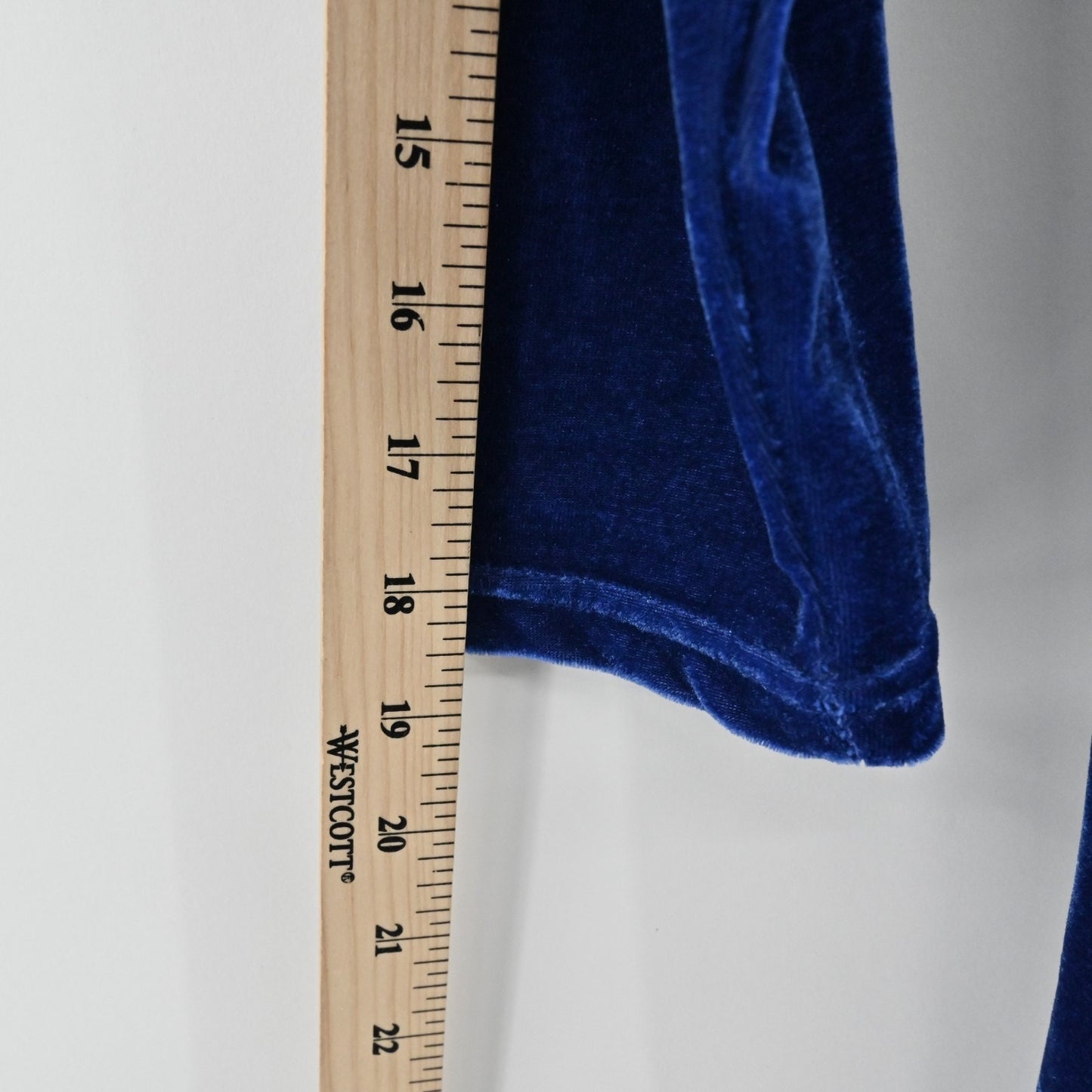 Vtg Y2k Blue Velvet Dress Womens Size 38 Cowl Neck Velour Whimsigoth Holiday