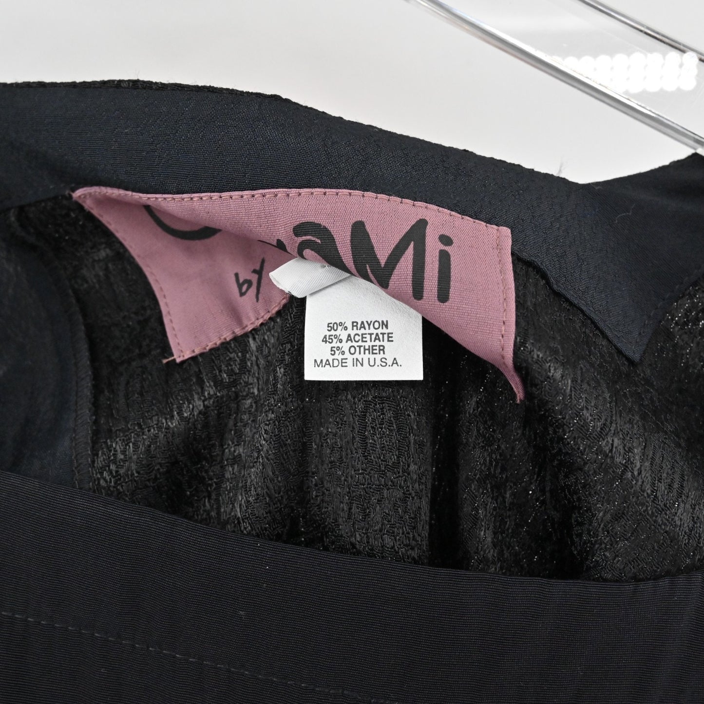 Origami Donna Jessica Black Asymmetric Top Womens Size 1 Art to Wear Lagenlook