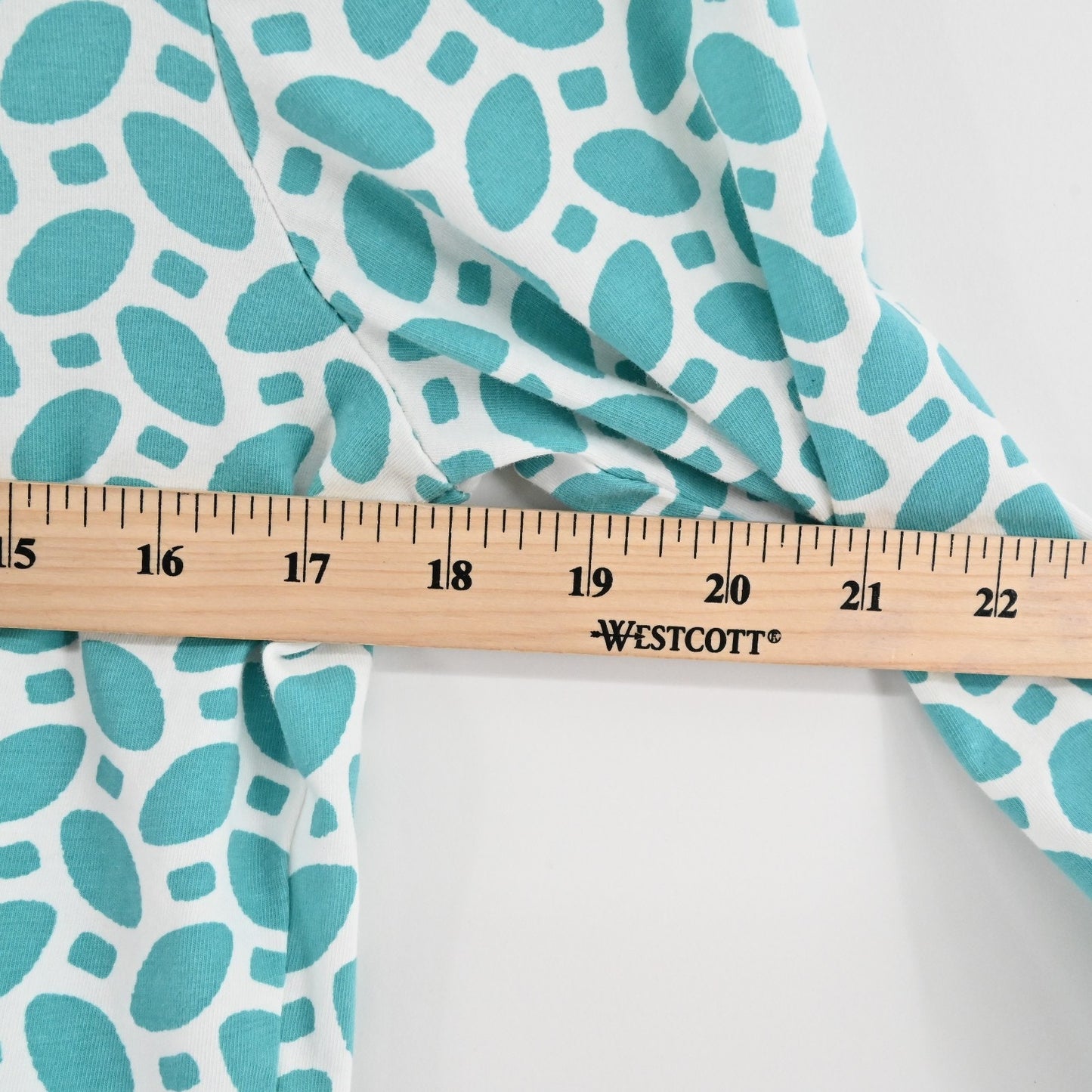 Barbara Gerwit Womens Cardigan Size XS Blue Green Coastal Preppy Cotton Button