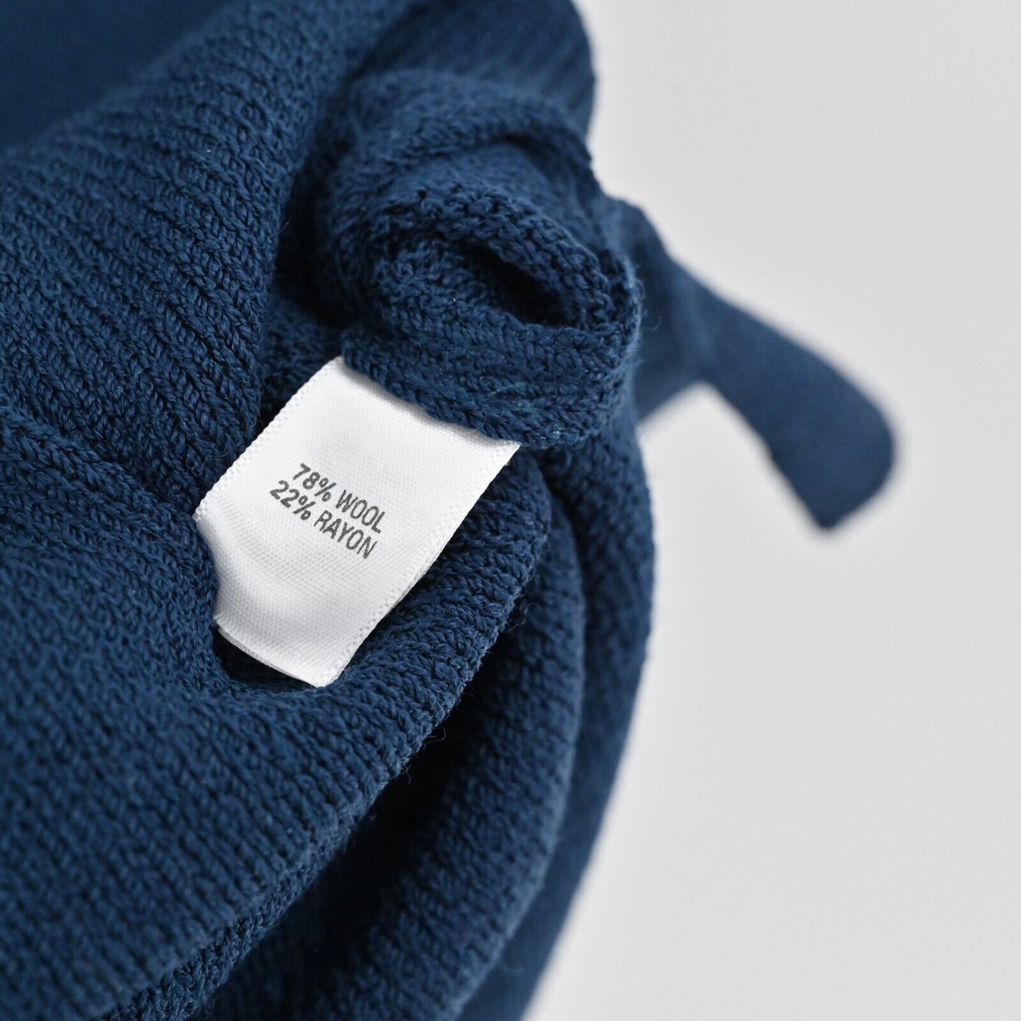 ST JOHN Dress Sz 8 Santana Knit Navy Sleeveless Wool Scoop Neck Corpcore Office