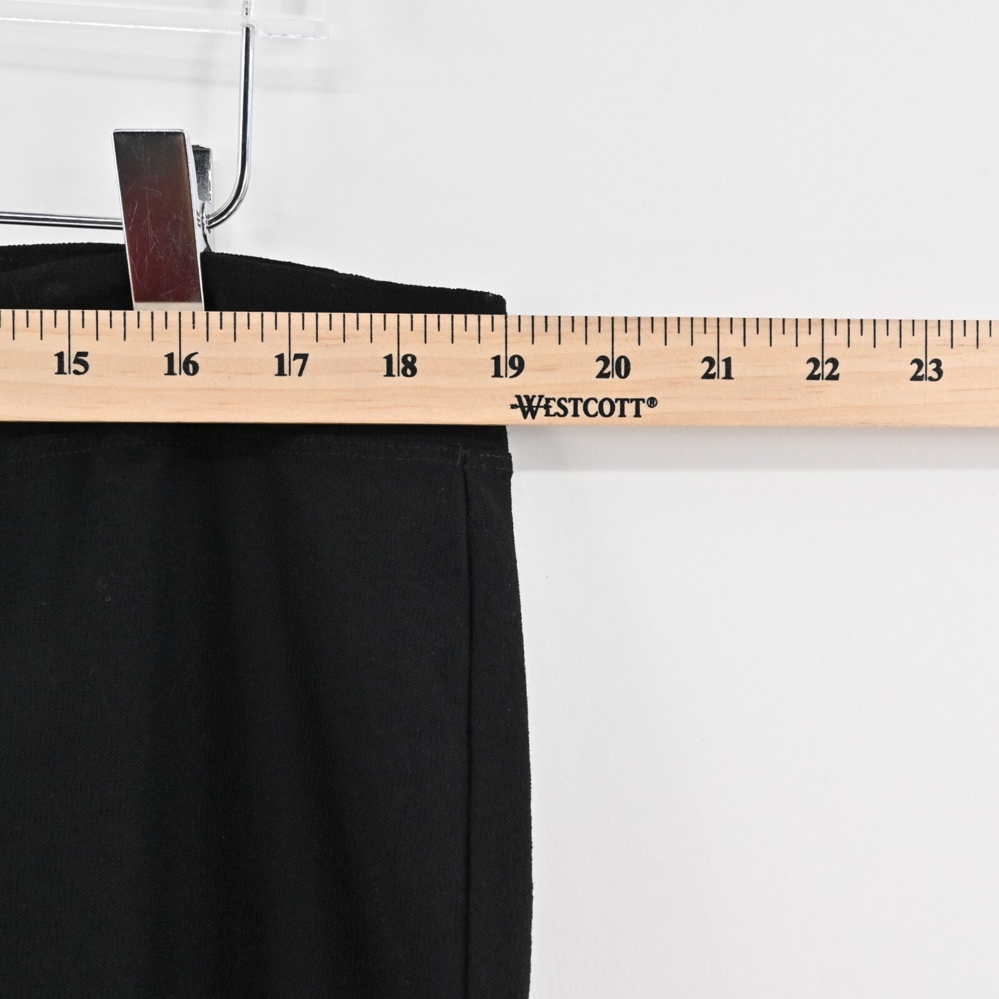 EILEEN FISHER Pants Womens Sz XL Black Pull On Straight Leg High Rise Minimalist