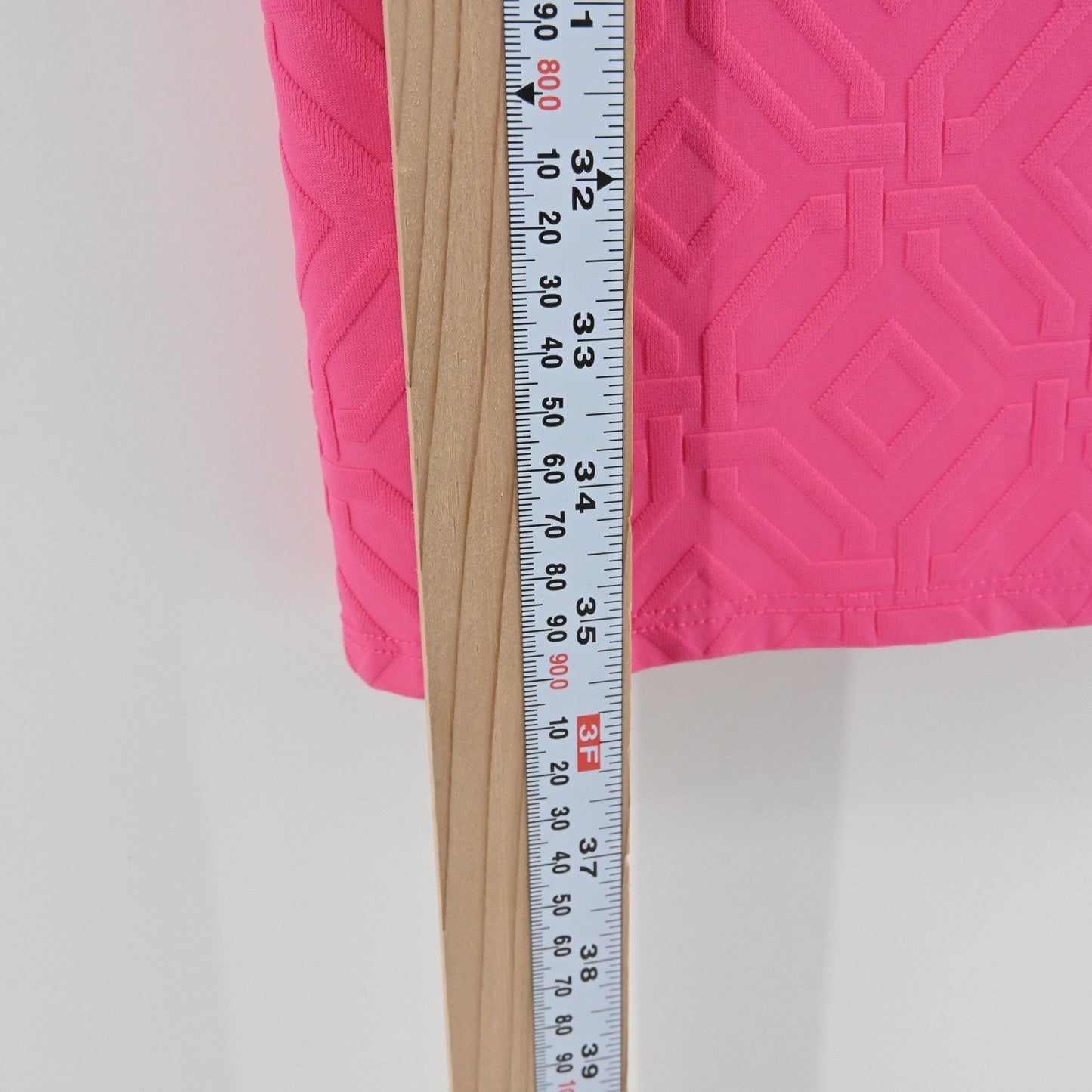 Jude Connally Presley Dress Size XL Pink Sleeveless Grand Links Spring Geometric