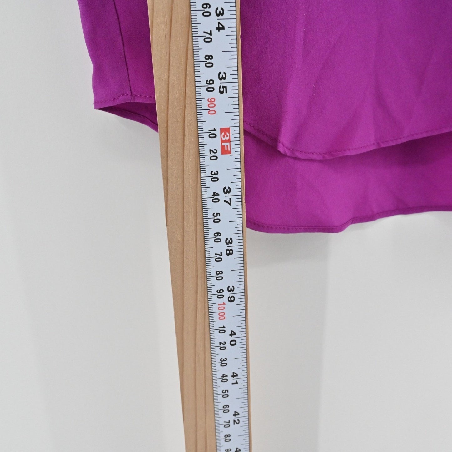 Amanda Uprichard Womens Silk Dress S Purple Vibrant Elegant V Neck Long Sleeve