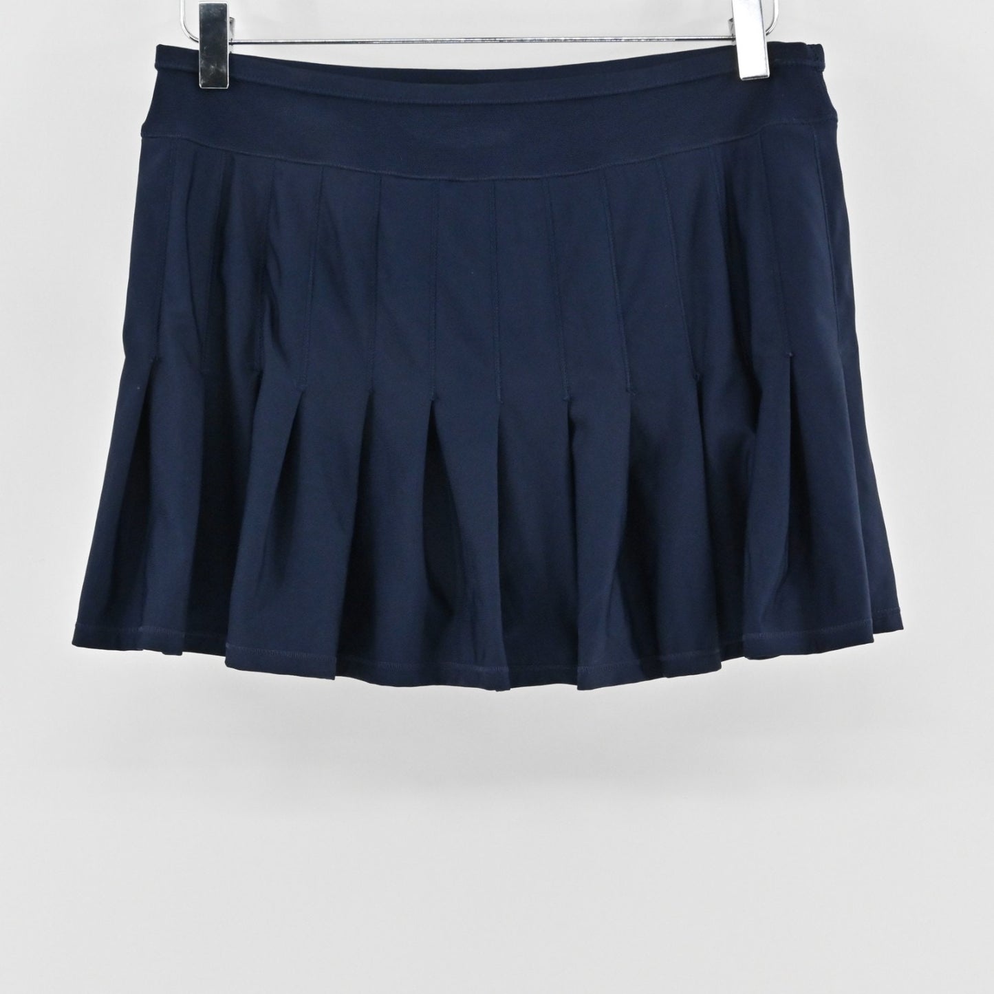 Lucky in Love Pleated Tennis Skort Size M Navy Blue Golf Athletic Pickle Ball