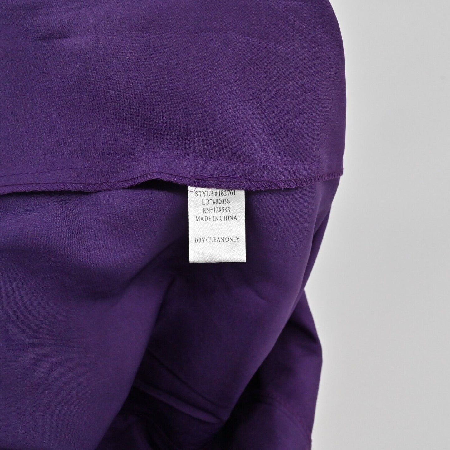 DECODE 1.8 Dress Womens Size 4 Scalloped Lace Short Sleeve Sheath Purple NEW