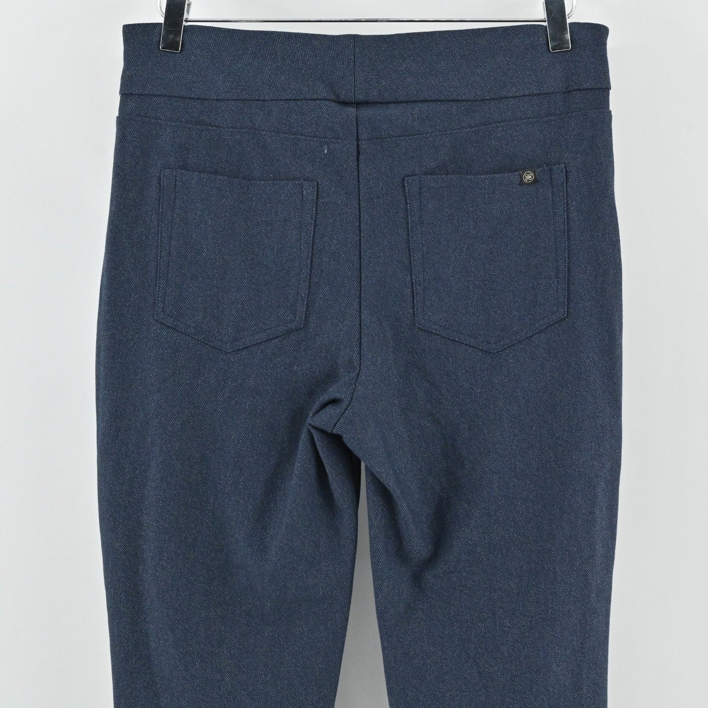 HONEYLOVE Womens EverReady Shapewear Career Pants Size L Stormy Blue Pockets