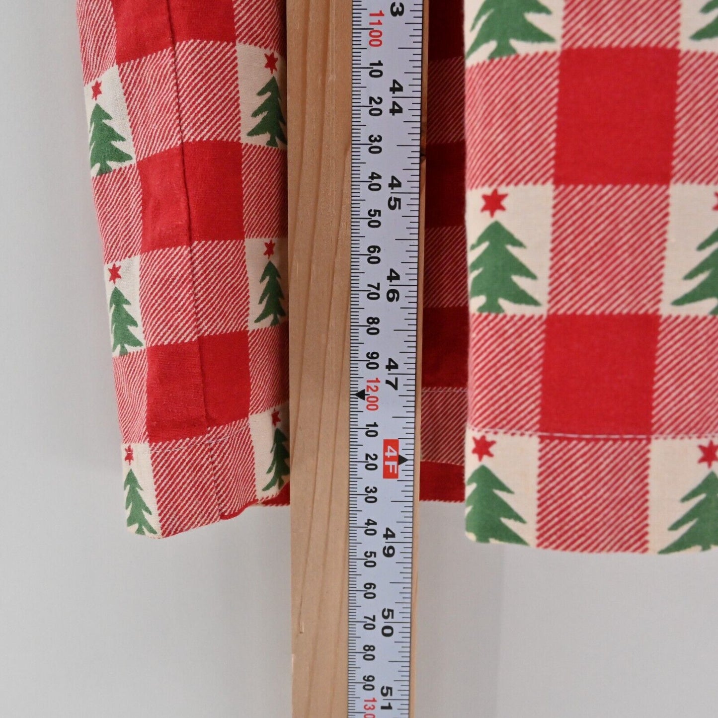 Vtg JG HOOK Dres Size 3XLX Sleeveless Christmas Tree Button Primative Cabincore