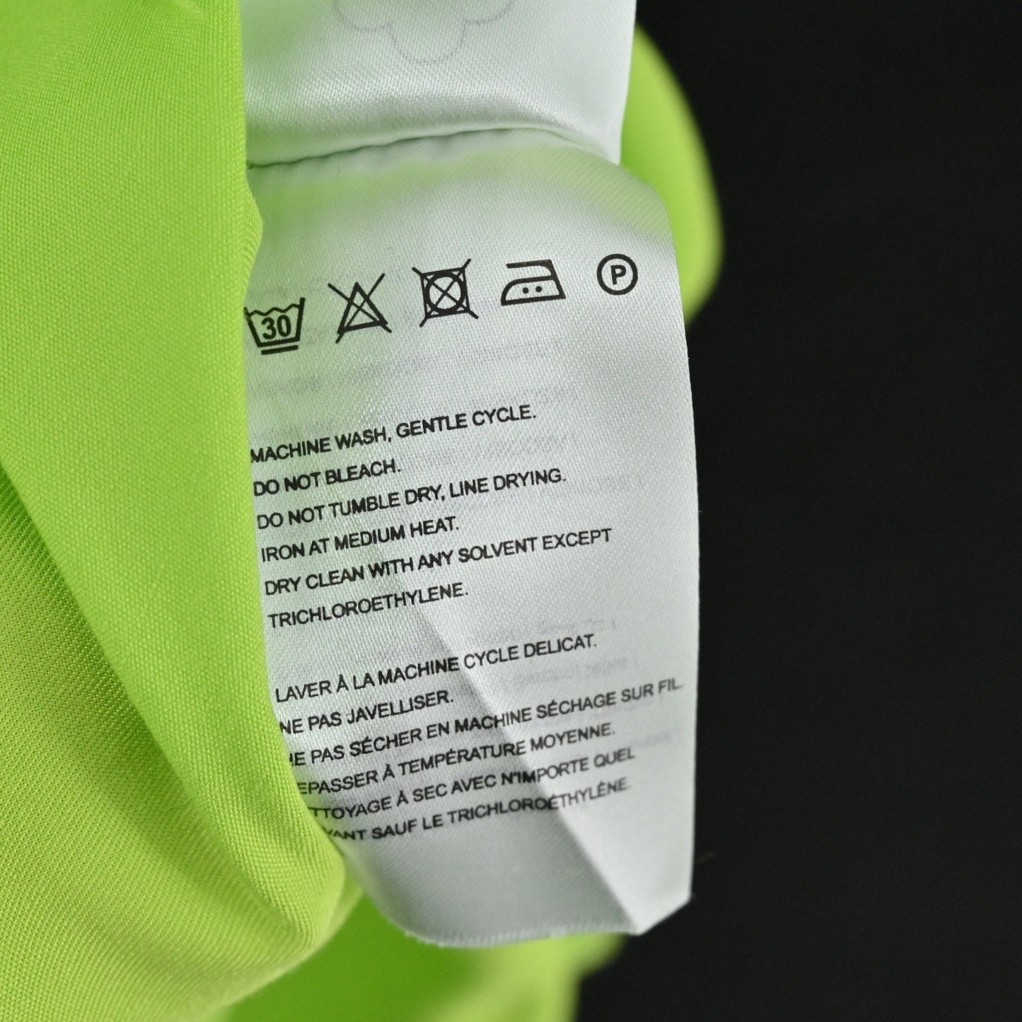 FARM Rio Lime Green Midi Dress Size 1X Cut Out Detail Long Sleeve Dopamine Boho