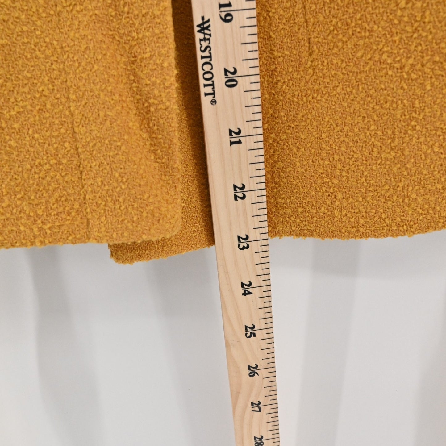 JONES NY Womens Tweed Wool Jacket Size 4 Petite Gold Yellow Belted Button Retro