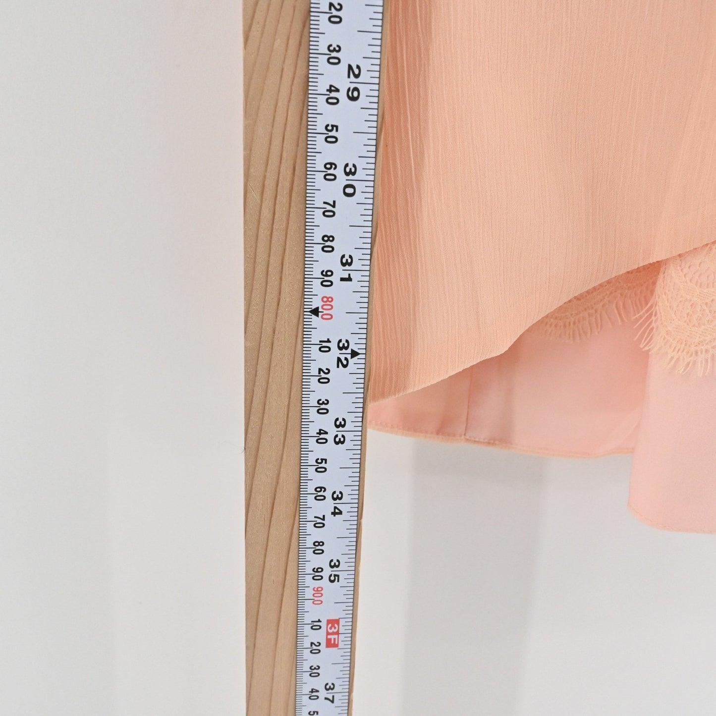 Lovers Friends Soulmate Faux Wrap Mini Dress Size XS Peach Lace Ethereal Revolve