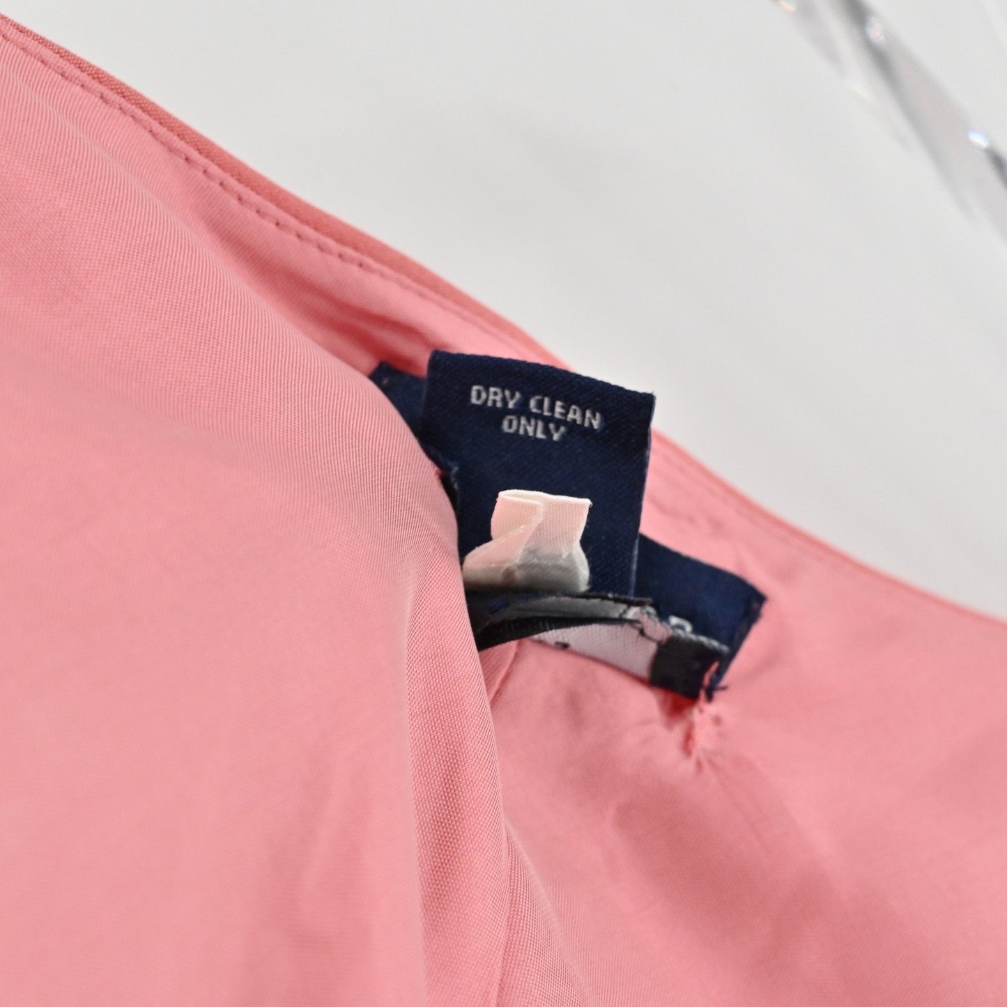 Vtg Ann Taylor Silk Slip Dress Sz 6 Petite Coral Pink Romantic Sleeveless Lined