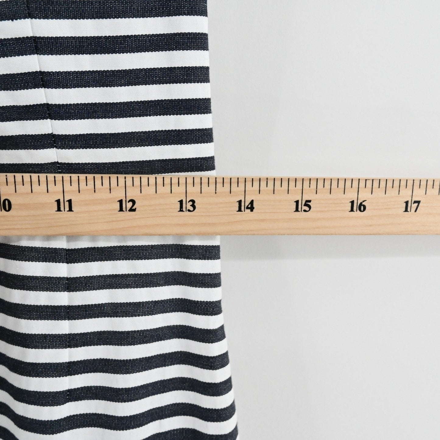 Kate Spade Striped Ruffle Dress Size 2 Nautical Sleeveless Breezy Preppy Cotton