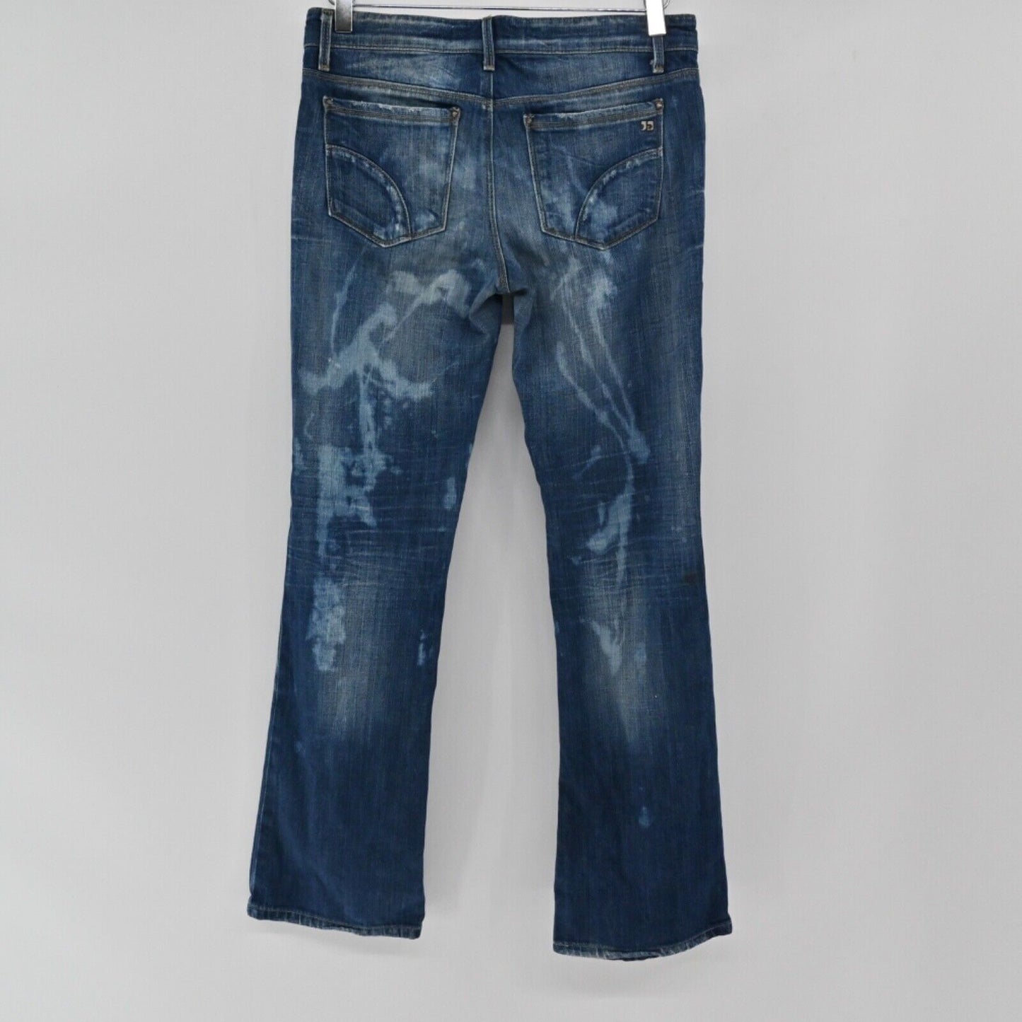 JOES JEANS Jeans Womens Size 26 Dark Bleach Wash Bootcut Low Rise Stretch Grunge