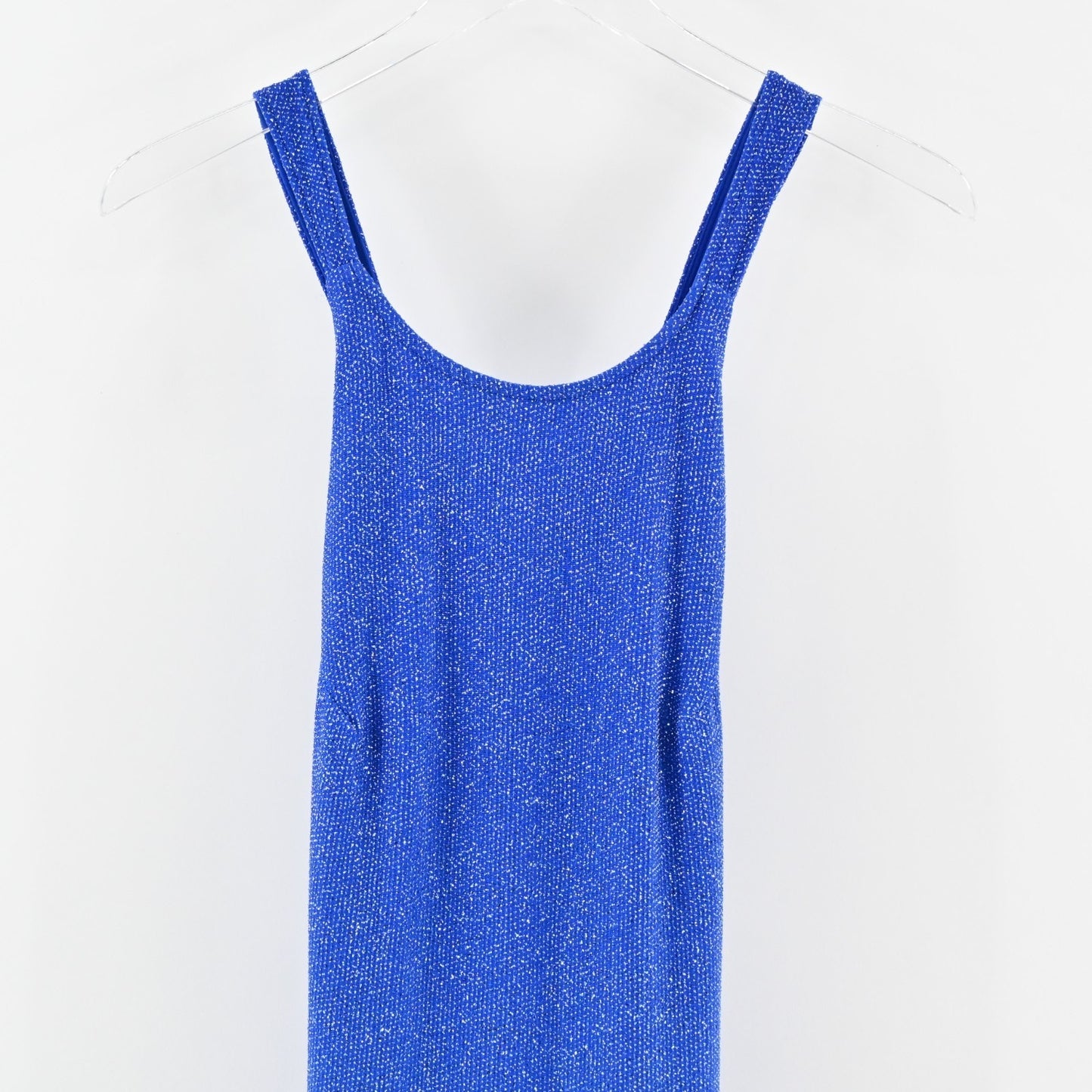 Vtg Y2k JUMP Blue Ombre Sparkly Maxi Dress Juniors Sz 11/12 Prom Mermaidcore NEW