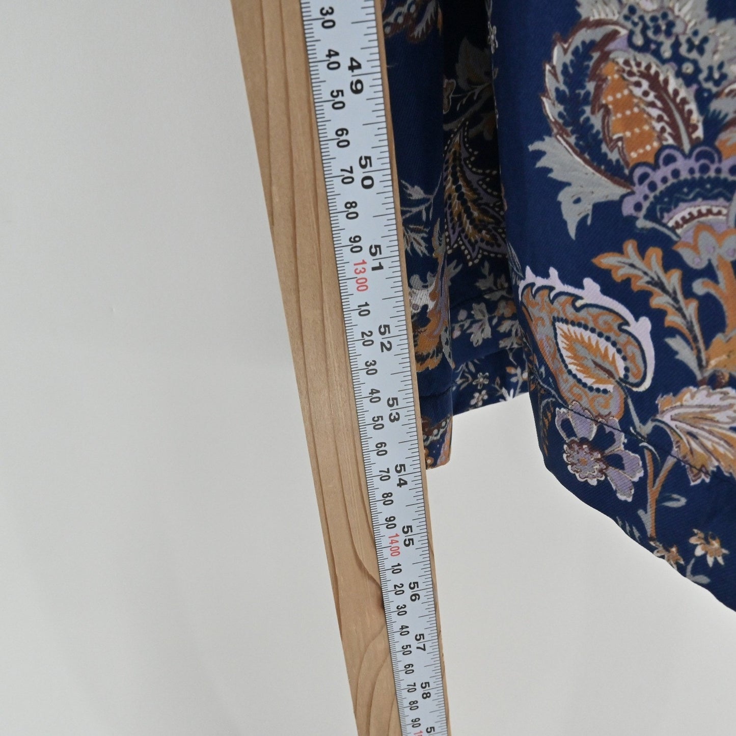 Anthropologie Ett Twa Paisley Jumpsuit Sz XXSP Boho Blue Floral Halter Whimsical
