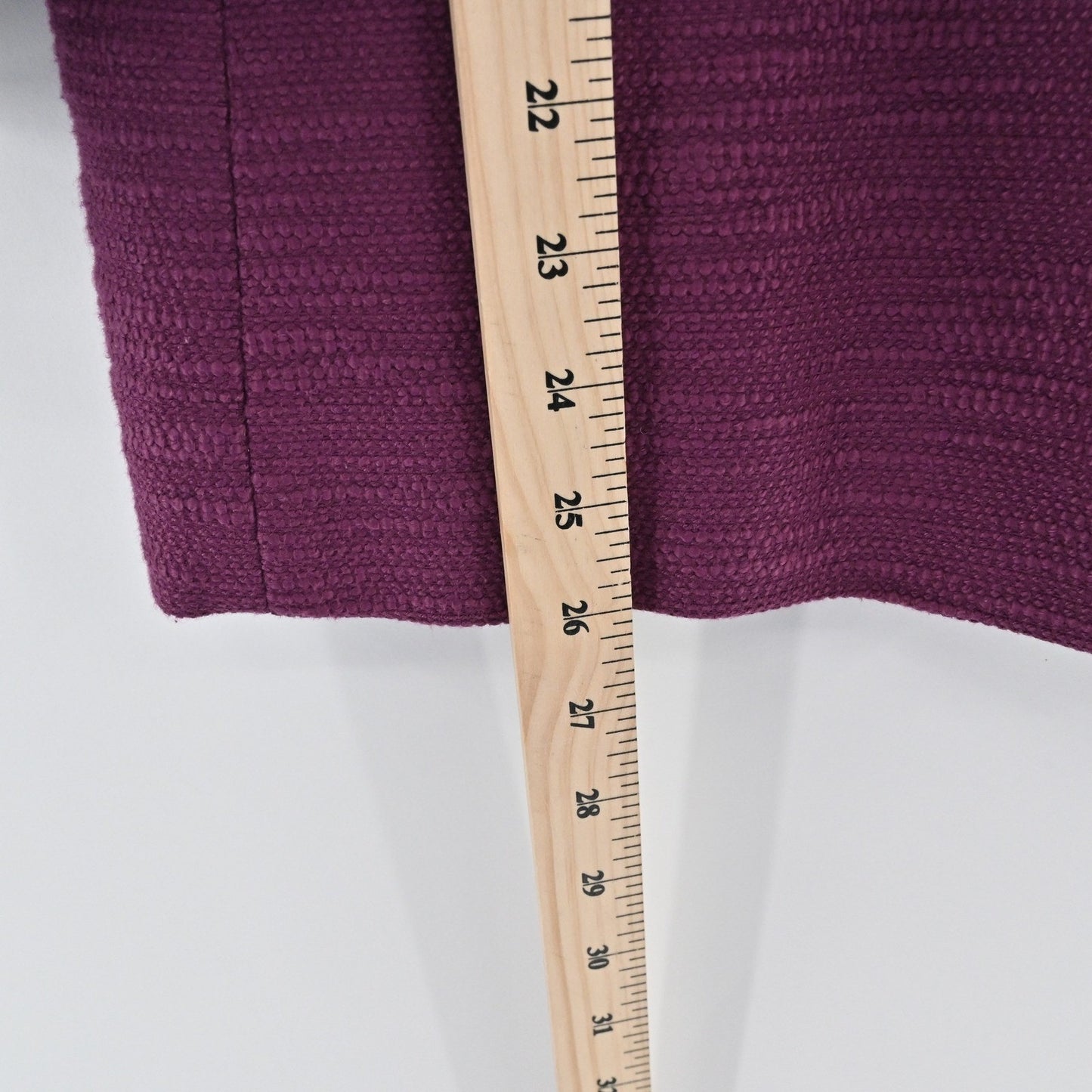 Classiques Entier Atelier Purple Textured 3/4 Sleeve Blazer Jacket - Women's