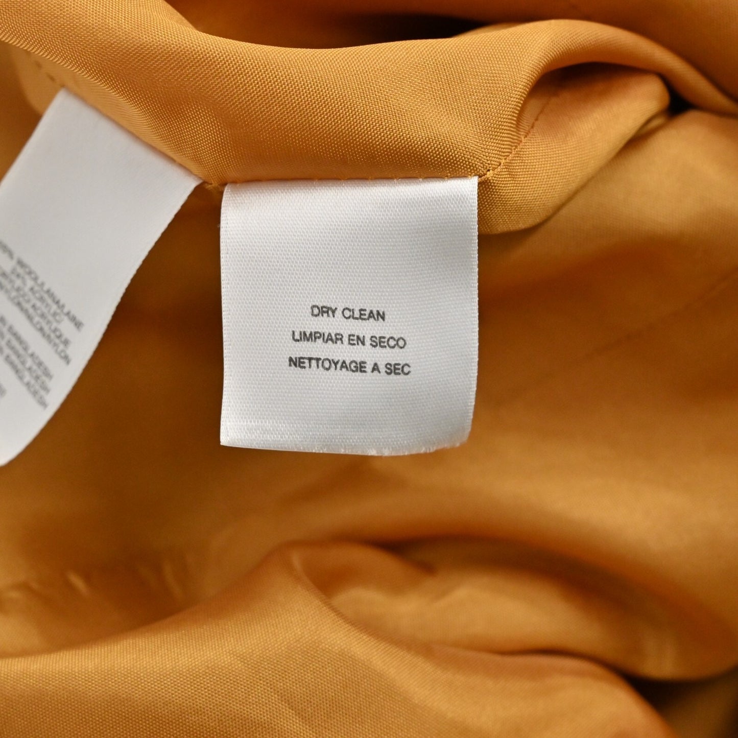 JONES NY Womens Tweed Wool Jacket Size 4 Petite Gold Yellow Belted Button Retro