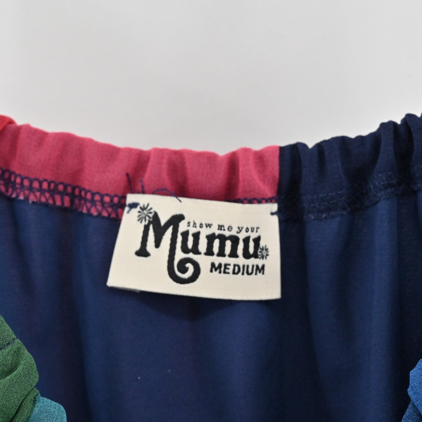 Show Me Your Mumu Caroltta Madly Stripe Dress Size M Rainbow Sleeveless Mini