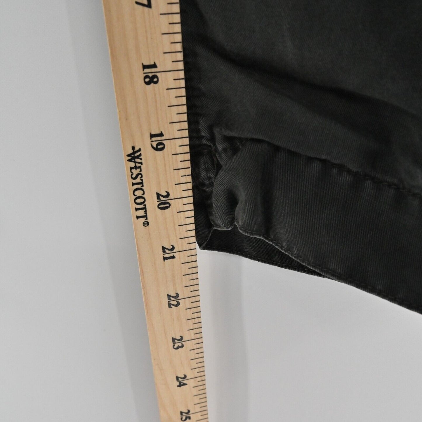 THE KOOPLES Jeans Womens Sz M Dark Olive Slim-Leg Cropped Utility Pants Pockets