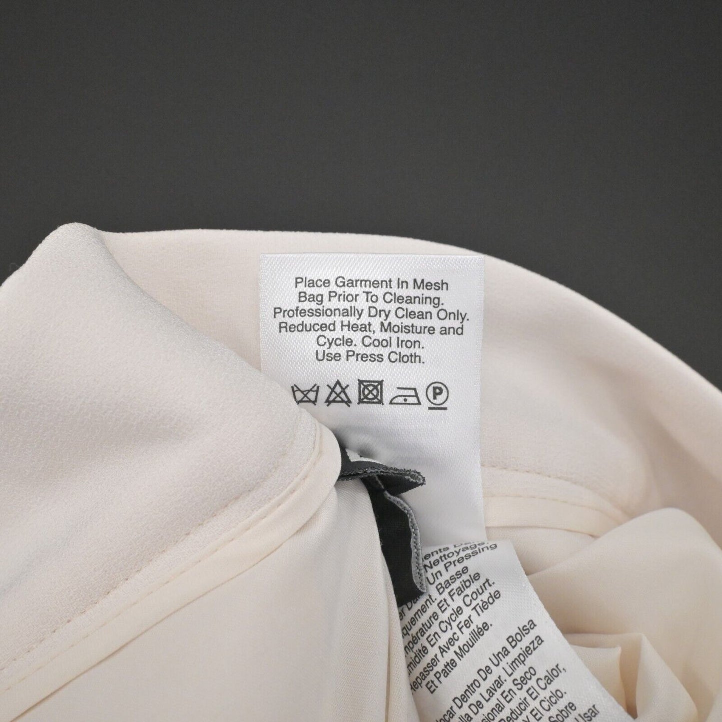 DKNY Pants Womens Size 10 Wide Leg Pleat Font Blush Pink Trouser High Waisted