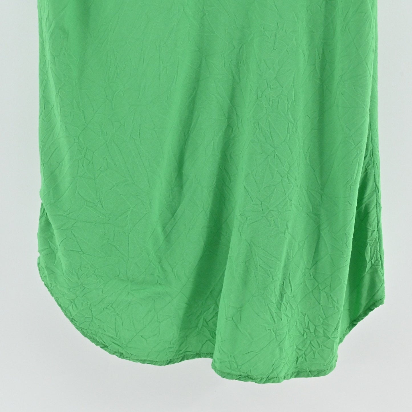 Jams World Womens Tank Top Size S Green Minimalist Clean Girl Casual Blouse USA