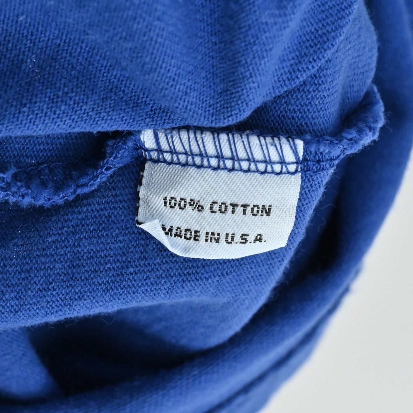 Vtg Bryn Walker Oversized Tunic Dress Size L Blue Cotton Lagenlook Boho Pockets