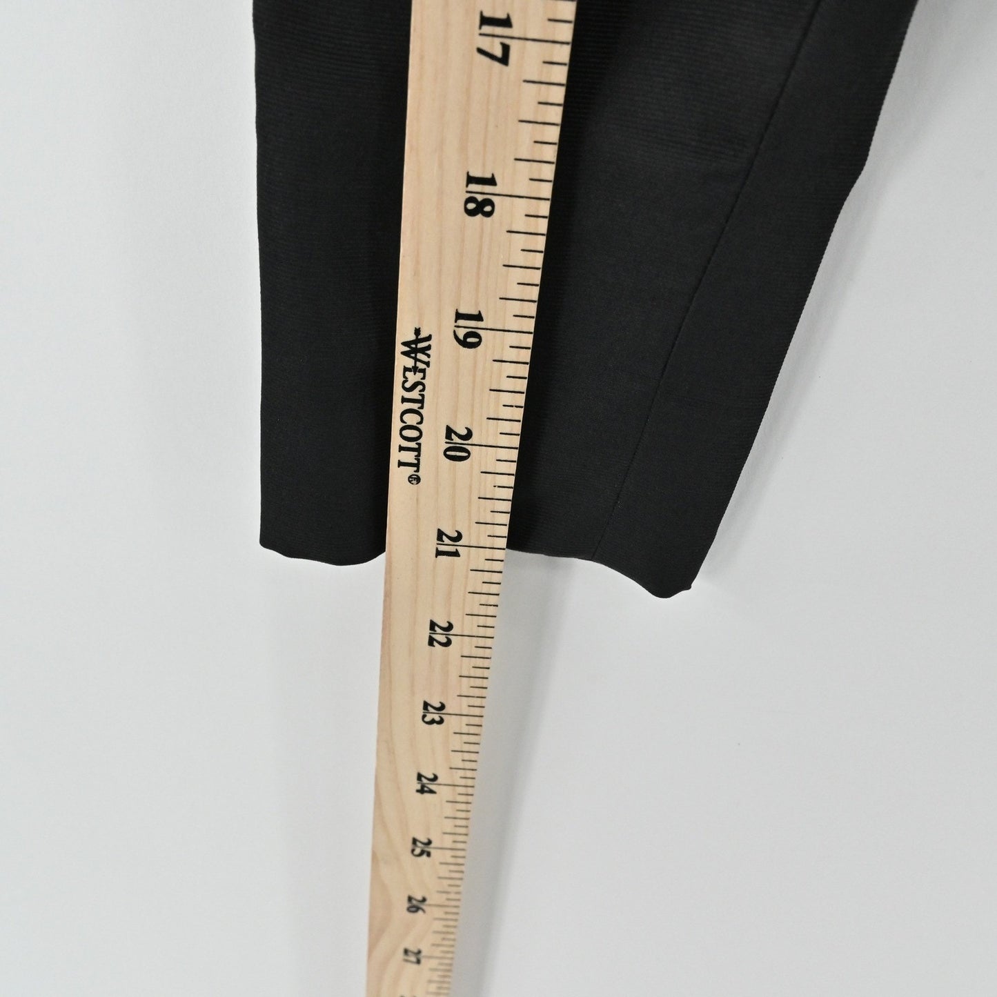 True Vintage 60s Black Skirt Suit Set Size S Blazer Pencil Secretary Movie Prop