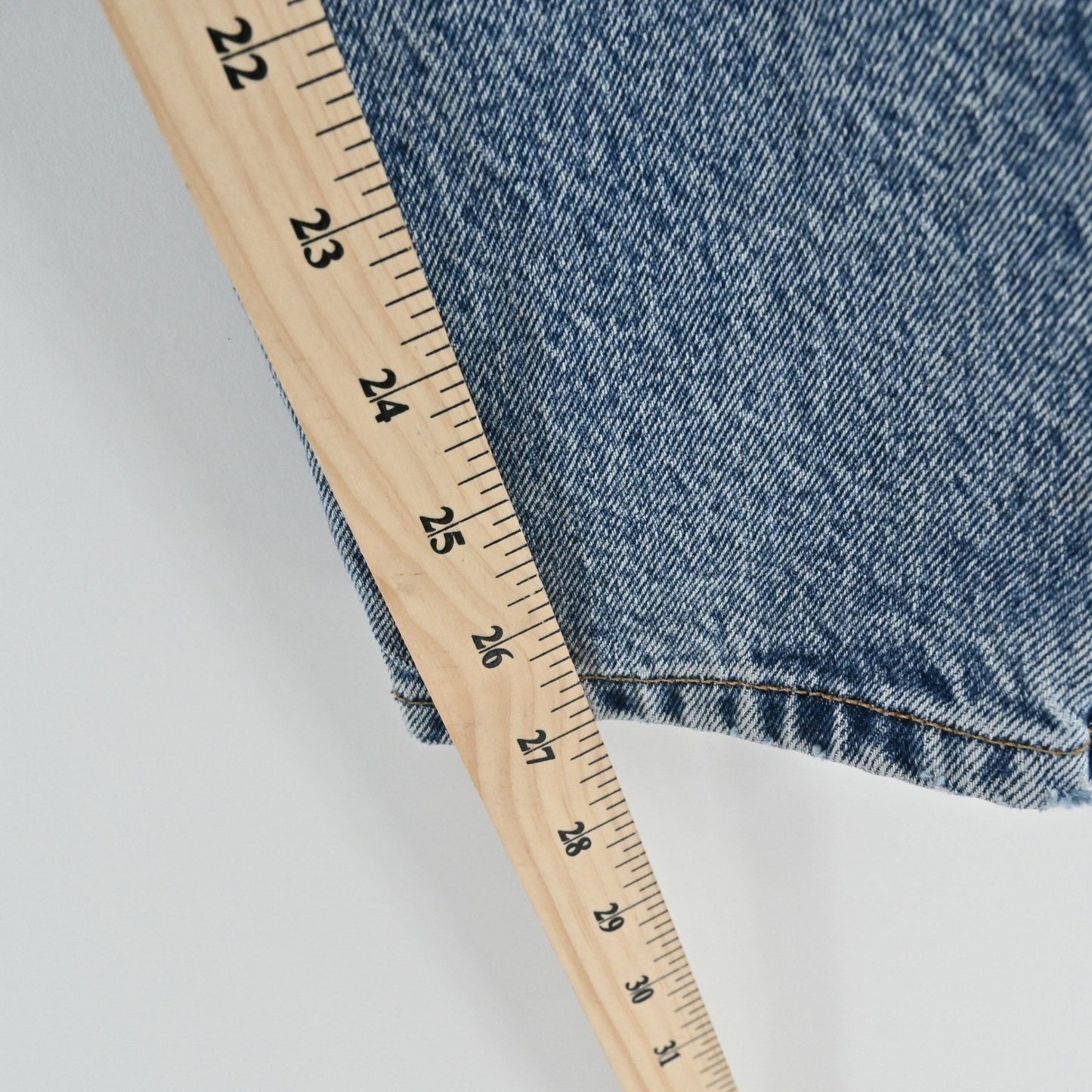 REVICE Womens Button Fly Jeans Size 29 Distressed Denim Festival High Rise Retro