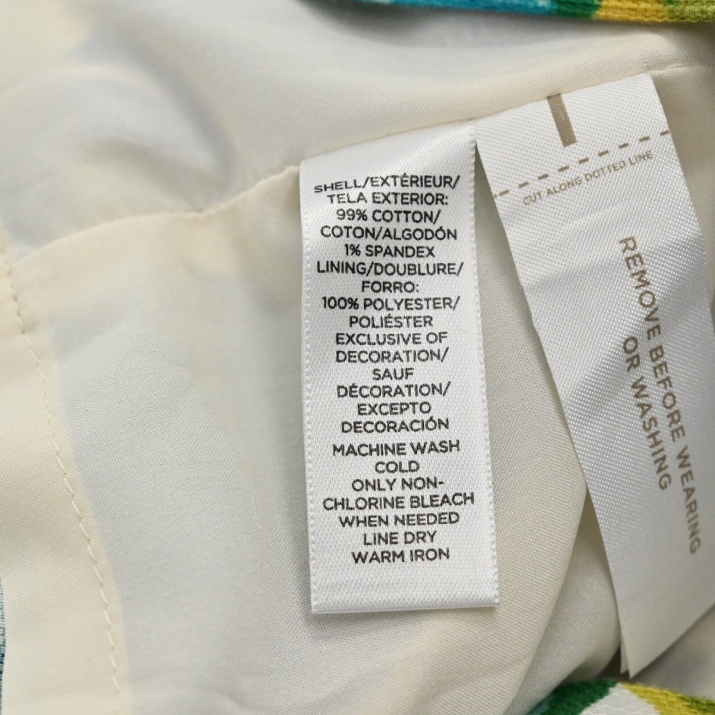 LOFT Floral Shift Dress Size 2 Blue Cotton Preppy Brunch Wedding Guest Church