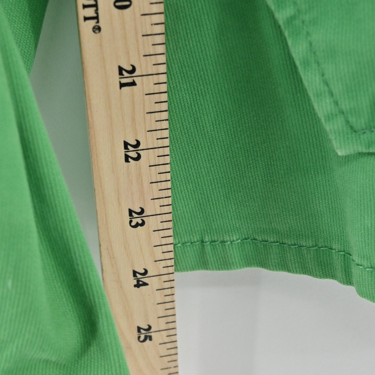 Vtg Chicos Womens Green Corduroy Jacket Size L Cotton Button Eclectic Bold Retro