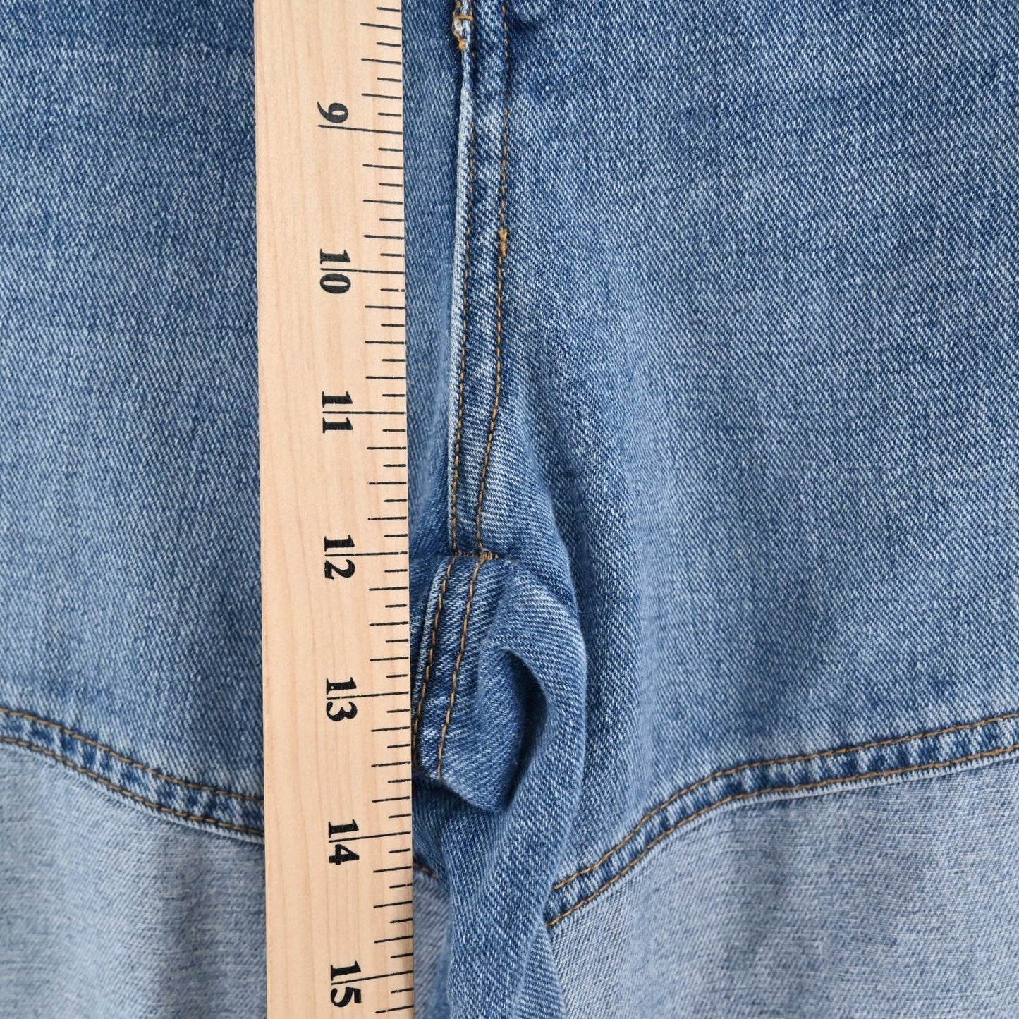 URBAN OUTFITTERS Byron Spliced Jogger Jeans Womens Size S BDG Two Tone Blue
