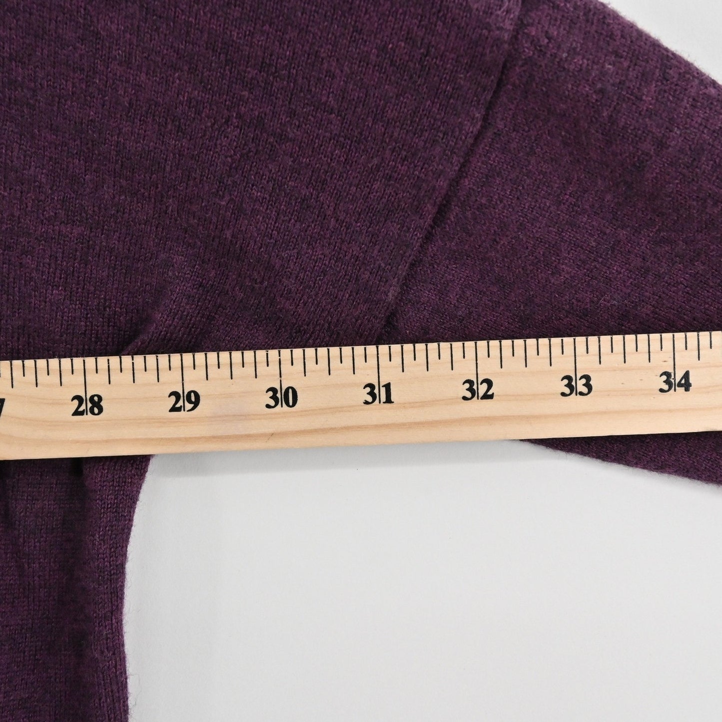 Lululemon Womens Sit In Lotus Wrap II Cardigan Size 10 Heathered Plum Ribbed