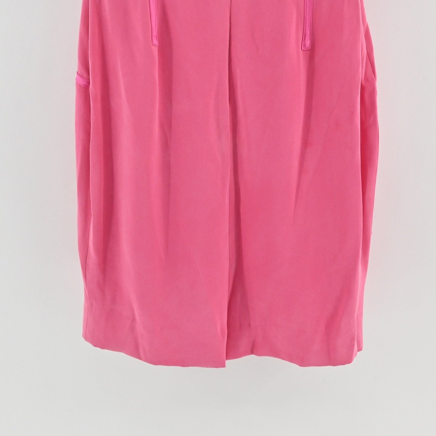 Aysha Pink Silk Dress Size 2 Retro Romantic Feminine Sleeveless Cocktail Party