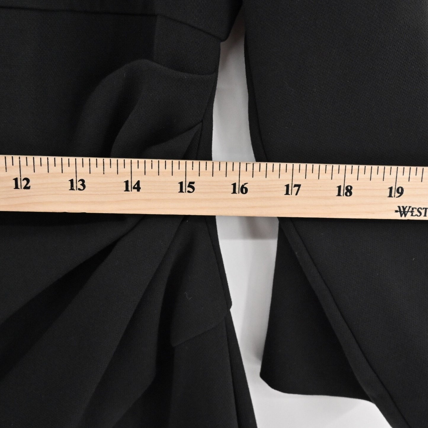 DIANE VON FURSTENBERG Bevin Sheath Dress Sz 12 Black VNeck 3/4 Sleeve Ruched NEW