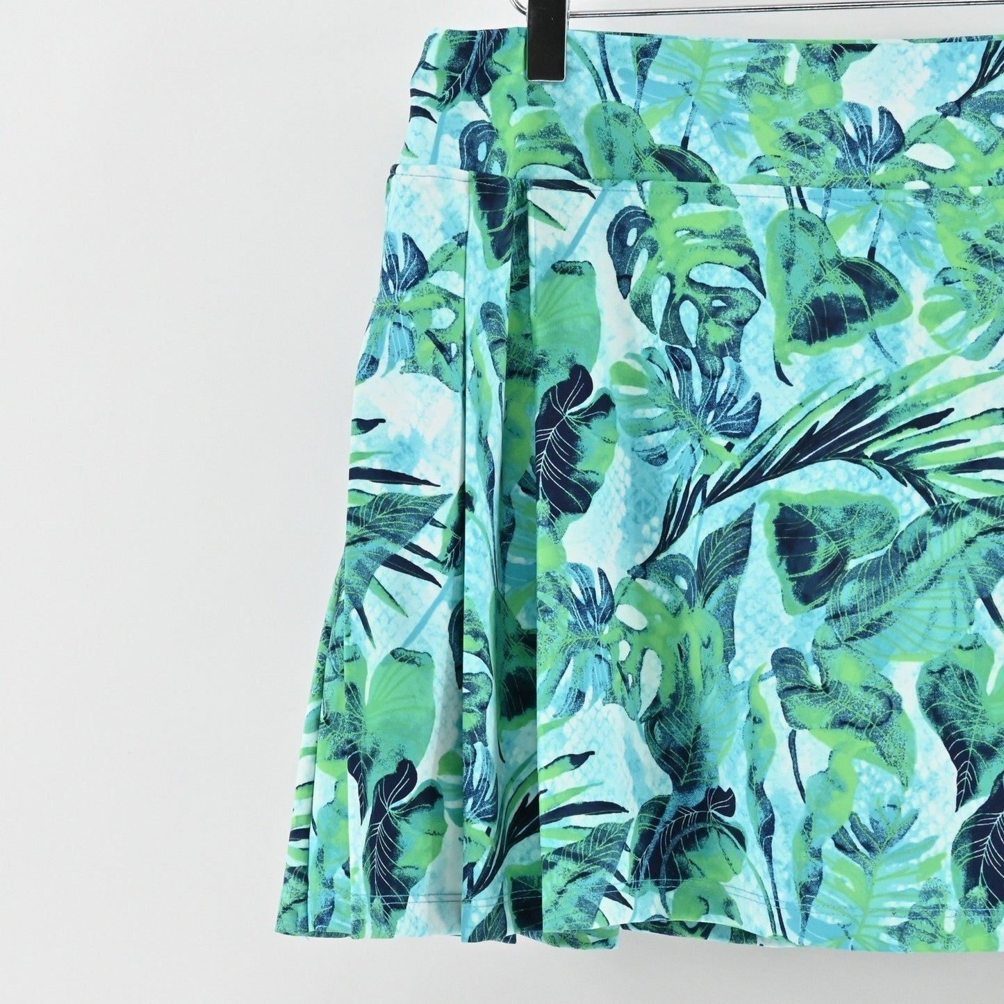 Tommy Bahama Golf Skort Size XL Green Leaf Print Tennis Pickle Ball Tropical