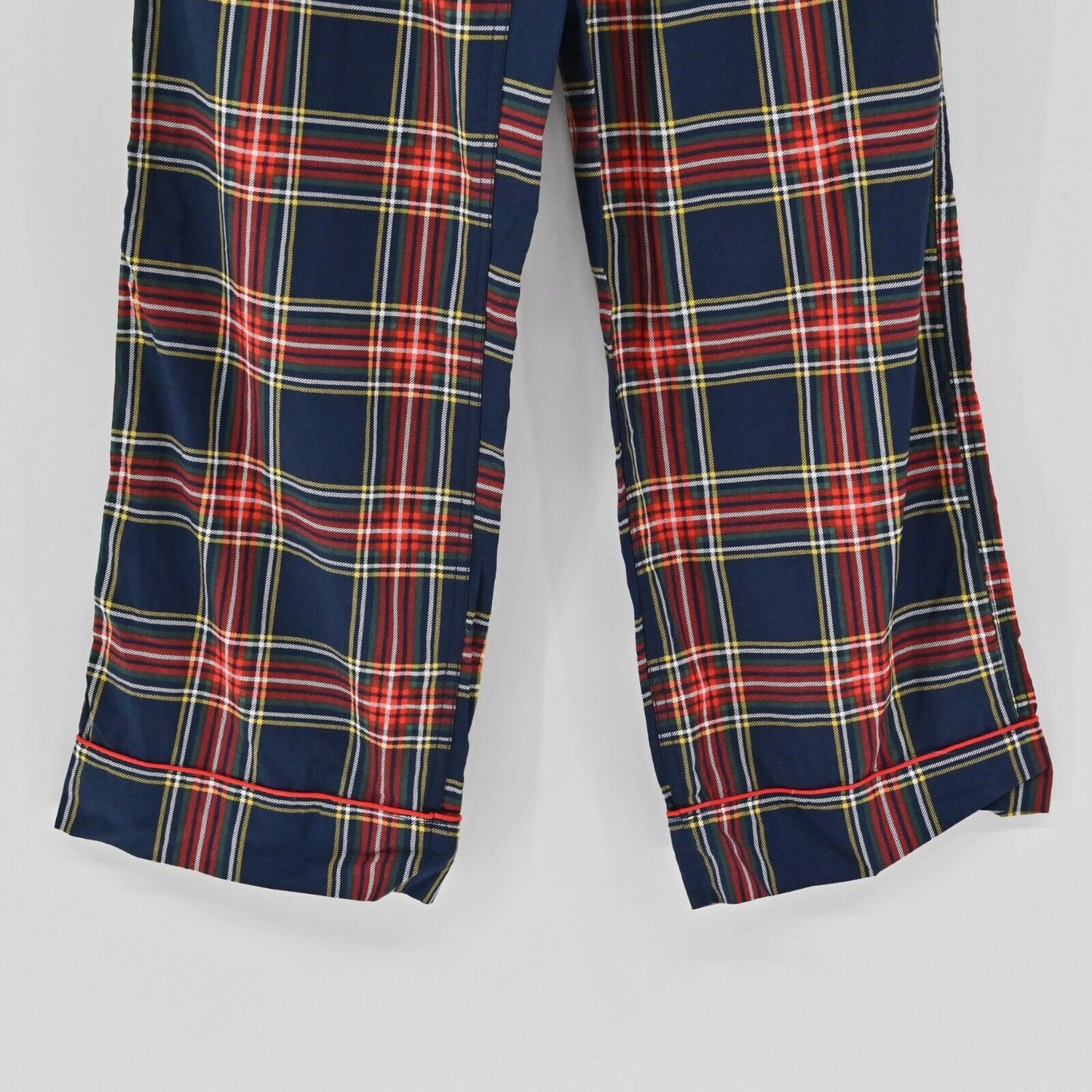 J CREW Womens Size XS Cotton Poplin Stewart Tartan Plaid Print Pajama Pants PJs