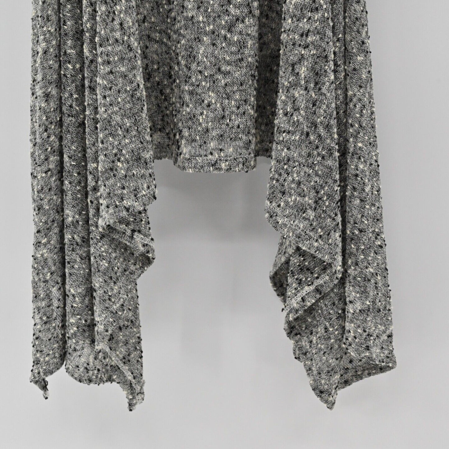 FREE PEOPLE Top Womens Sz XS Gray Green Bumble Bee Knees Tunic Tank WE THE FREE