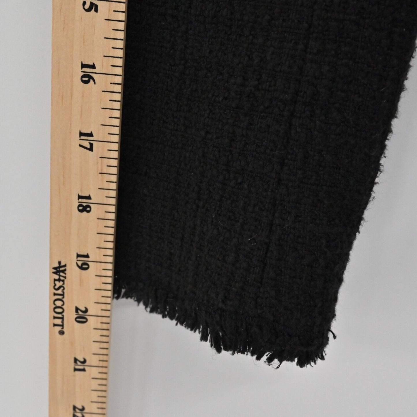 ANN TAYLOR Blazer Womens Size 0 Classic Black Fringe Tweed Long Sleeve Jacket