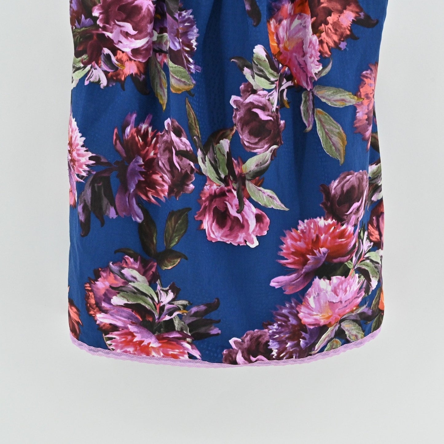Anthropologie Rosada Floral Dress Size 4 Moulinette Soeurs Blue Sheath Romantic