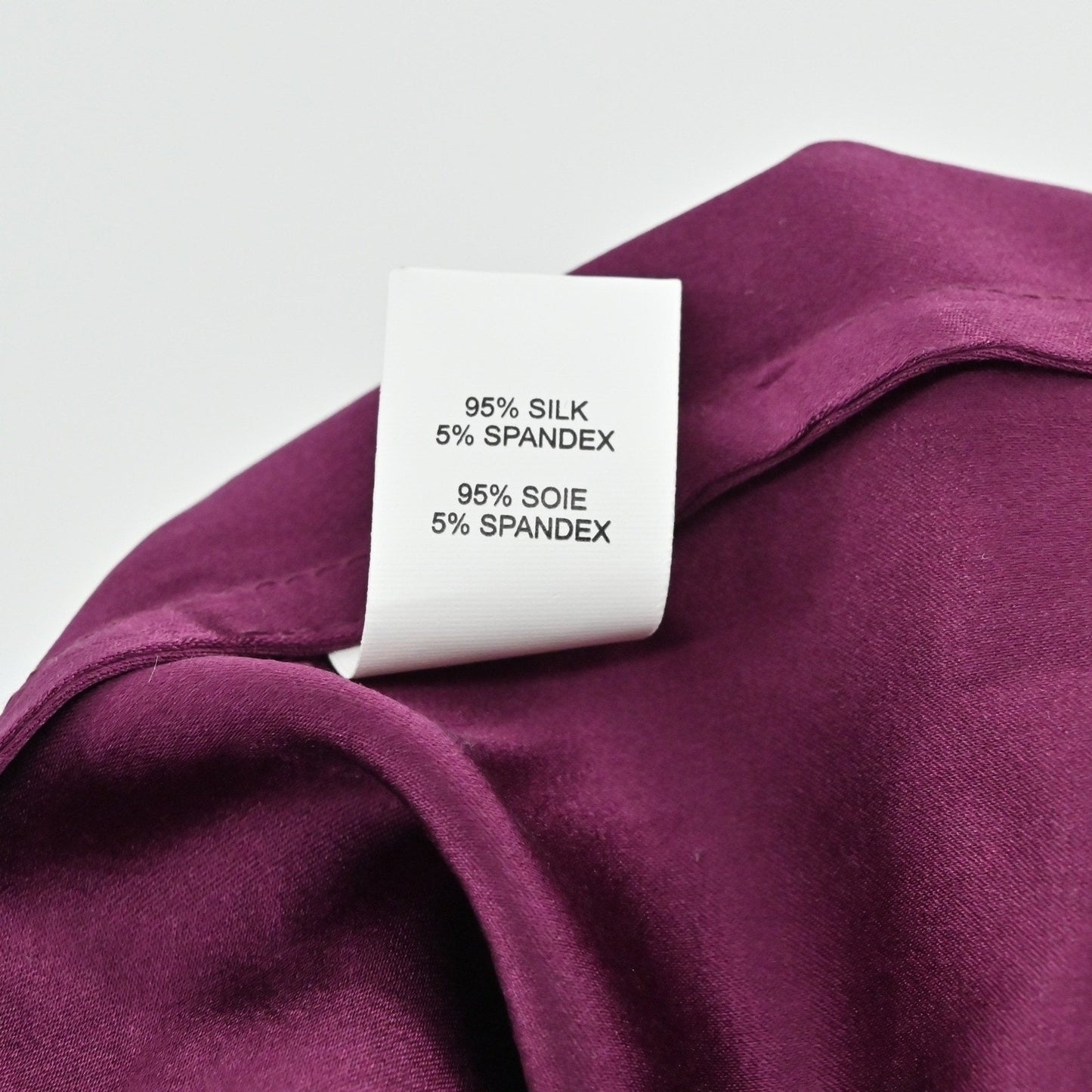 Ramy Brook Womens Silk One Shoulder Top Size S Plum Purple Glam Stretch Blouse