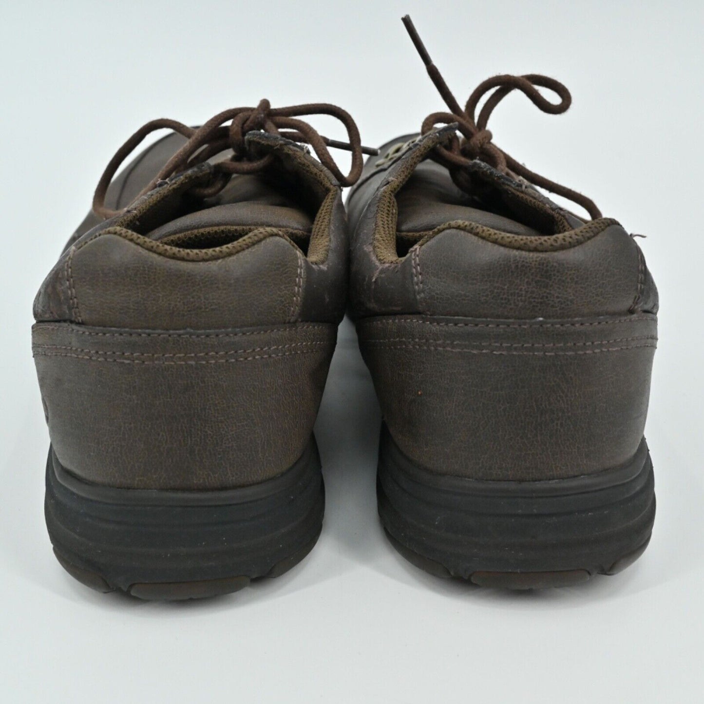 SKECHERS Sneakers Mens Size 13 Brown Classic Fit Air Cool Memory Foam Leather