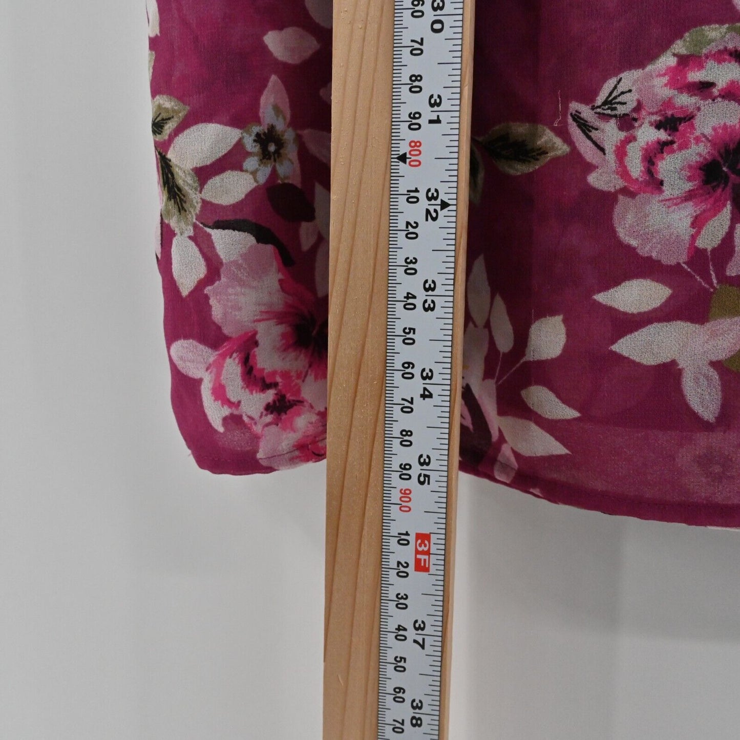 WHBM Dress Womens Sz 6 Floral Sleeveless Choker Keyhole Neck Shift Chiffon Lined