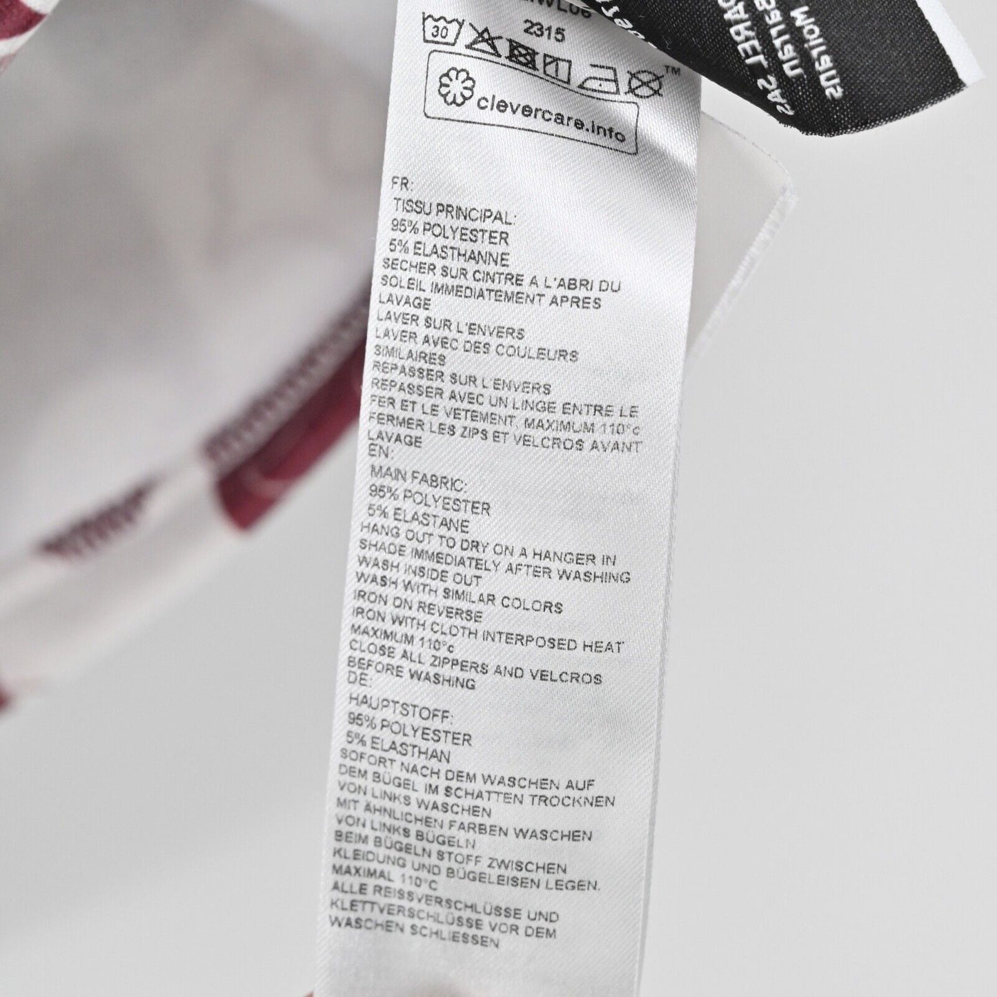 ROSSIGNOL Jacket Womens Size XS Red Rooster Print Palmares Quarter Zip Pullover